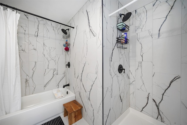 47 Clay Hill Rd, Tivoli, NY 12583 - full bathroom featuring shower / bathtub combination with curtain