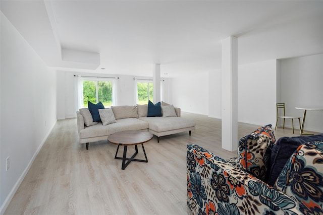 47 Clay Hill Rd, Tivoli, NY 12583 - living room featuring wood finished floors and baseboards