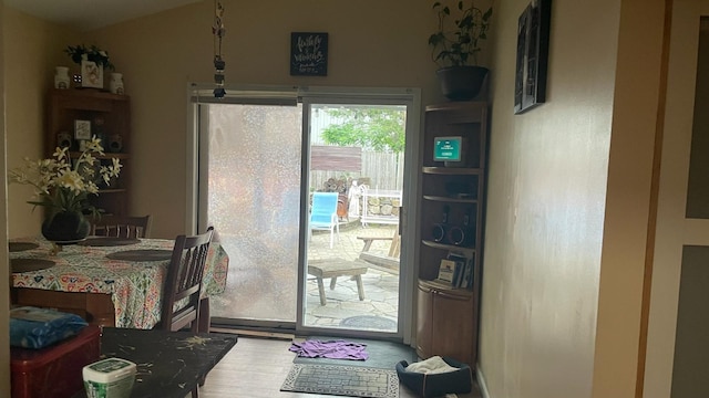 31 N Wayne Ave, West Haverstraw, NY 10993 - doorway to outside featuring wood finished floors