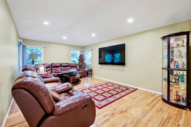 5 Medford Pl, Nanuet, NY 10954 - living room featuring wood finished floors and recessed lighting