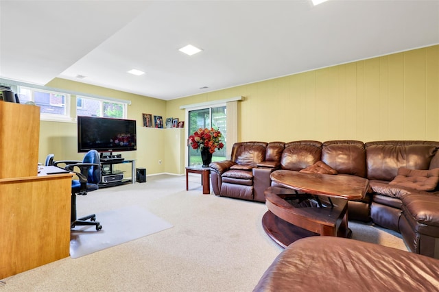 5 Medford Pl, Nanuet, NY 10954 - carpeted living room featuring plenty of natural light