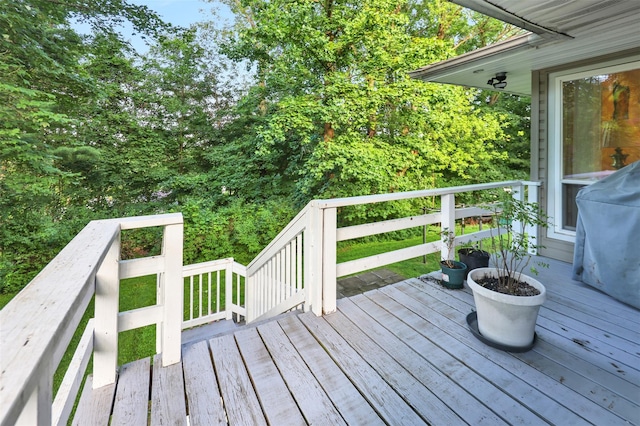 5 Medford Pl, Nanuet, NY 10954 - deck featuring grilling area