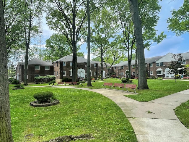 252-23 63rd Ave Unit 1Fl, Little Neck, NY 11362 - view of property's community featuring a lawn and a residential view