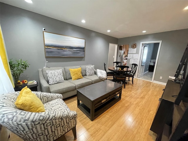 252-23 63rd Ave Unit 1Fl, Little Neck, NY 11362 - living area with recessed lighting and light wood-style floors