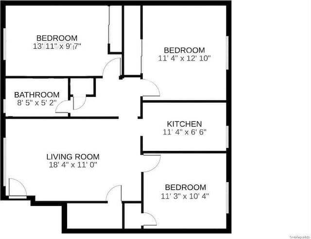252-23 63rd Ave Unit 1Fl, Little Neck, NY 11362 - view of floor plan / room layout