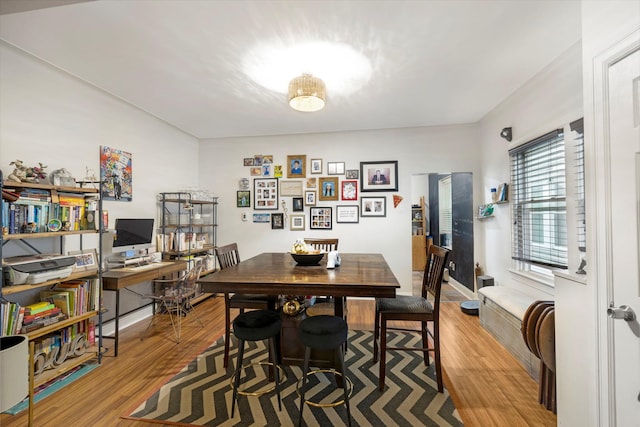 3046 Coddington Ave, Bronx, NY 10461 - dining space with light wood-style flooring