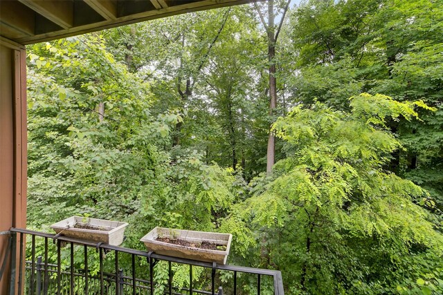 13 Scenic Unit J, Croton-On-Hudson, NY 10520 - balcony with a view of trees