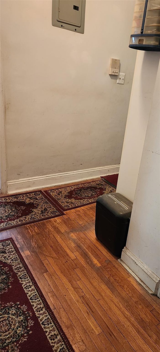 472 Gramatan Ave Unit X3, Mount Vernon, NY 10552 - detailed view of wood finished floors and electric panel
