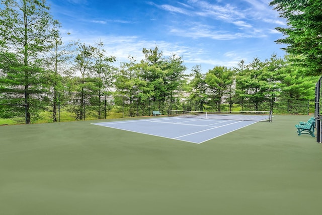 86 Erik Dr, East Setauket, NY 11733 - view of tennis court