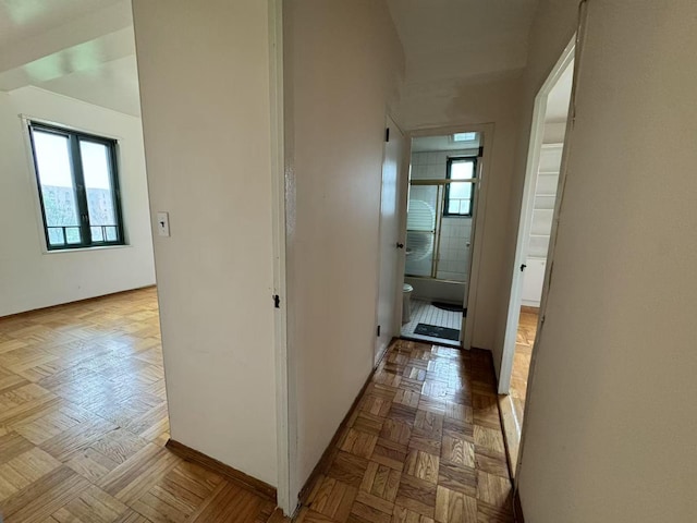 1505 Archer Rd Unit 6B, Bronx, NY 10462 - corridor with baseboards