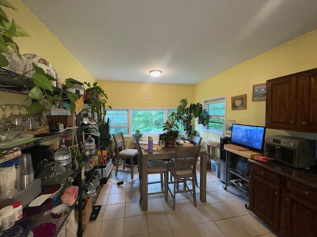 126 Tanglewylde Rd, Lake Peekskill, NY 10579 - dining area featuring light tile patterned floors
