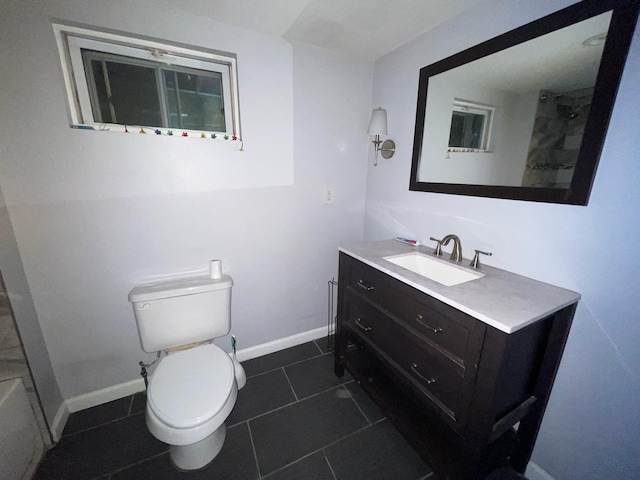126 Tanglewylde Rd, Lake Peekskill, NY 10579 - full bath with vanity, tile patterned floors, and a shower