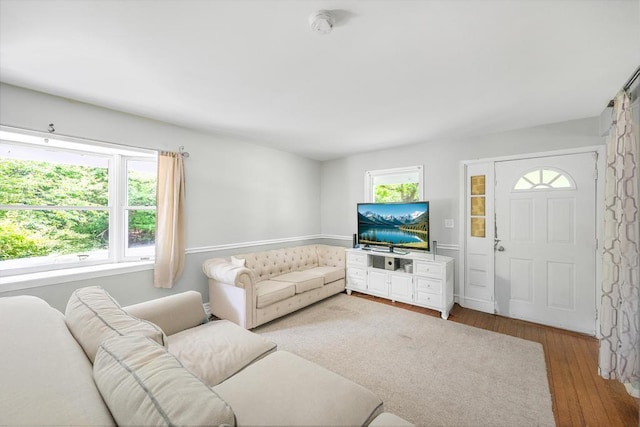 4 Cooks Ln, Westhampton, NY 11977 - living room featuring hardwood / wood-style flooring
