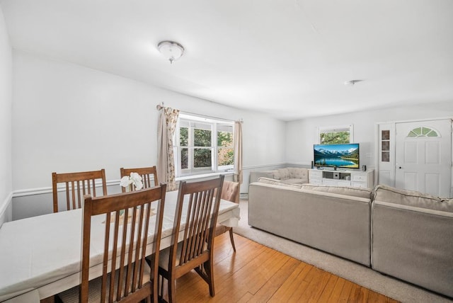 4 Cooks Ln, Westhampton, NY 11977 - dining area with healthy amount of natural light and light wood-type flooring