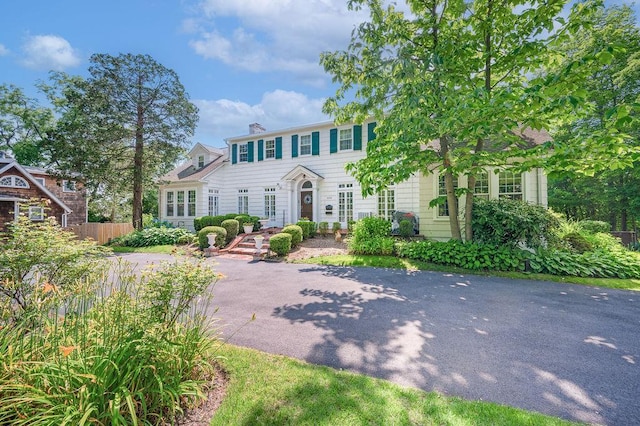 1146 N Ave, New Rochelle, NY 10804 - colonial home featuring a chimney
