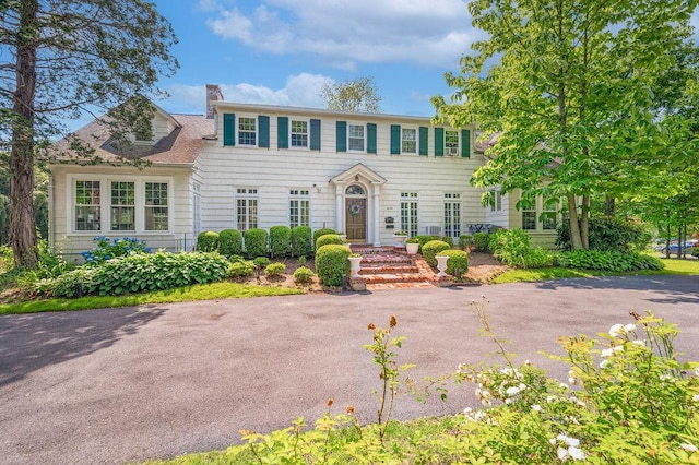 1146 N Ave, New Rochelle, NY 10804 - colonial inspired home featuring a chimney