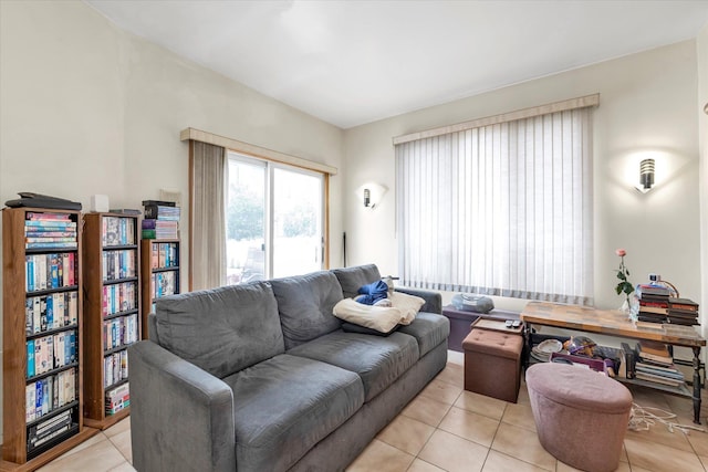 230 Mosher Ave, Woodmere, NY 11598 - living area featuring light tile patterned floors