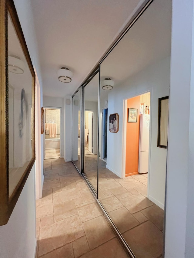 1815 215th St Unit 1G, Flushing, NY 11360 - hallway with baseboards
