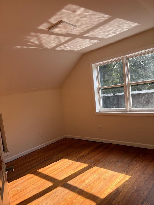 270 N Highland Ave, Pearl River, NY 10965 - additional living space featuring lofted ceiling and wood finished floors