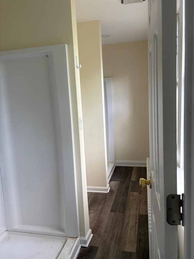270 N Highland Ave, Pearl River, NY 10965 - bathroom featuring wood finished floors and baseboards