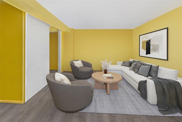 313 Concord Rd, Yonkers, NY 10710 - living area with wood finished floors and baseboards