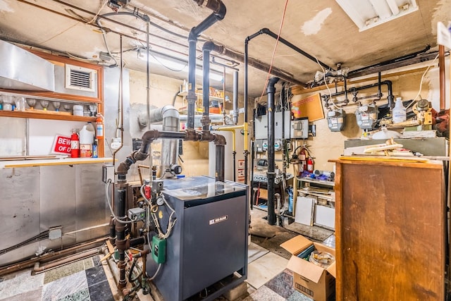6419 Fitchett St, Rego Park, NY 11374 - utilities with a heating unit