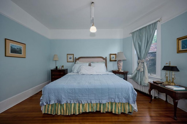 111 S Hamilton St, Poughkeepsie, NY 12601 - bedroom with wood finished floors and baseboards
