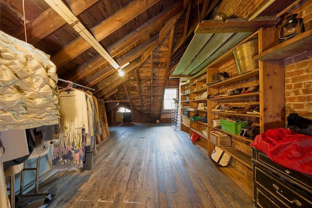 111 S Hamilton St, Poughkeepsie, NY 12601 - view of attic