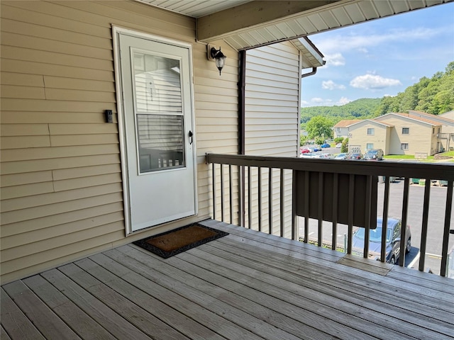 324 Concord Ln, Middletown, NY 10940 - deck with a residential view