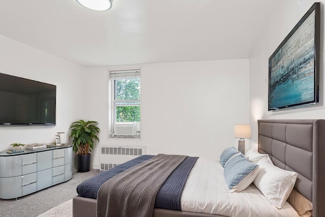 1425 Thieriot Ave Unit 2J, Bronx, NY 10460 - carpeted bedroom with radiator heating unit and cooling unit