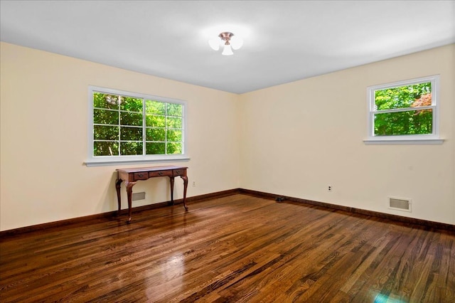 205 Radcliff Dr, Nyack, NY 10960 - unfurnished room with healthy amount of natural light and dark wood finished floors