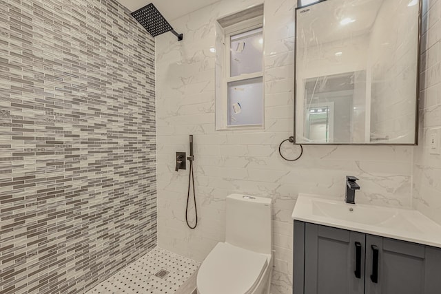 610 Sheffield Ave, Brooklyn, NY 11207 - bathroom with tiled shower and vanity