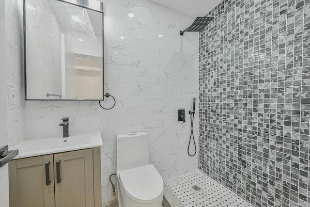 610 Sheffield Ave, Brooklyn, NY 11207 - full bathroom featuring tiled shower and vanity