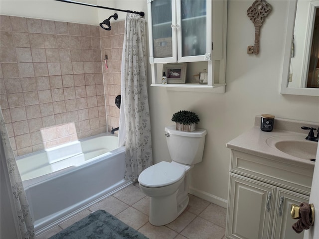 18 Division St, Cornwall, NY 12518 - bathroom with tile patterned flooring, shower / bath combo, and vanity