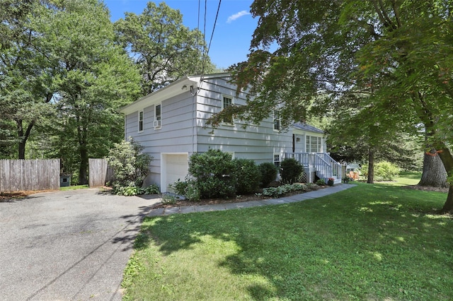 1 Orchard Dr, South Salem, NY 10590 - view of home's exterior with driveway and a garage