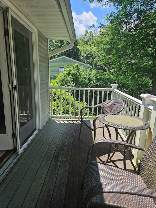 215 Sycamore Dr, New Windsor, NY 12553 - view of deck