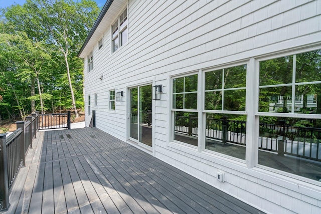 30 Middleville Rd, Northport, NY 11768 - view of wooden terrace