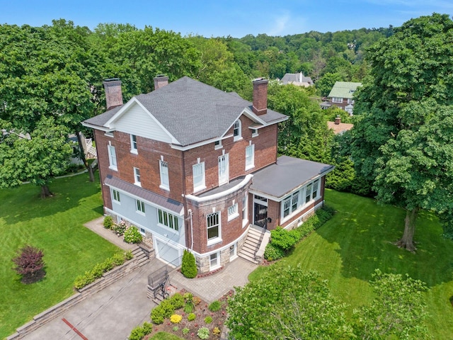 15 Calton Ln, New Rochelle, NY 10804 - aerial view of property and surrounding area
