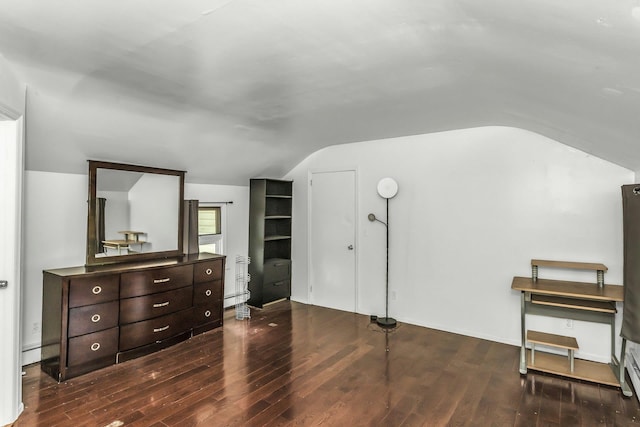 117 Glenwood Rd, Glenwood Landing, NY 11547 - bonus room with lofted ceiling, wood finished floors, and a baseboard radiator
