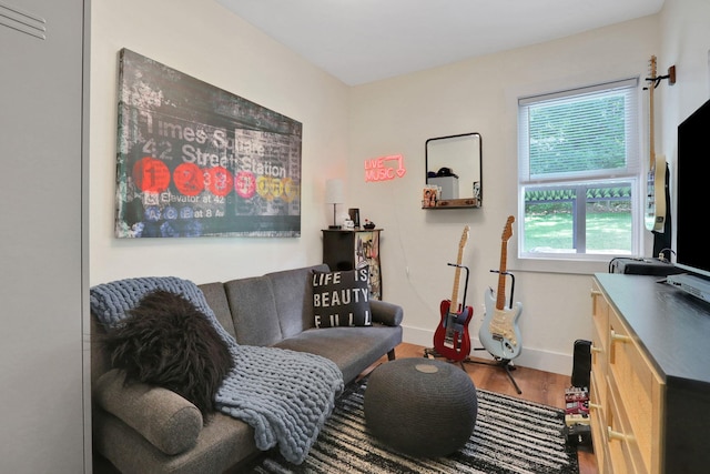 7 Brodie Rd # 17, Hopewell Junction, NY 12533 - living room featuring wood finished floors and baseboards