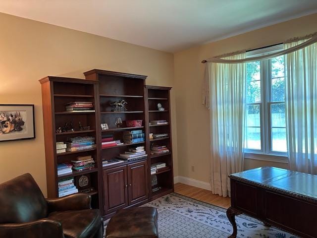 1 Sunset Ave, East Quogue, NY 11942 - office space featuring healthy amount of natural light and light wood-style floors