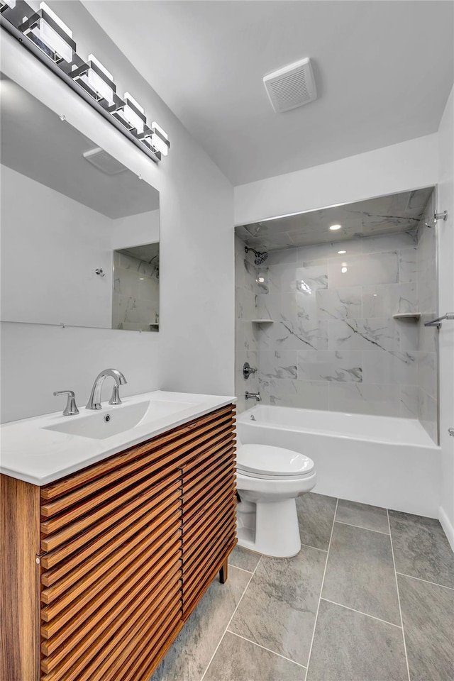 189 Jacob St, Elmont, NY 11003 - full bathroom featuring vanity and bathing tub / shower combination