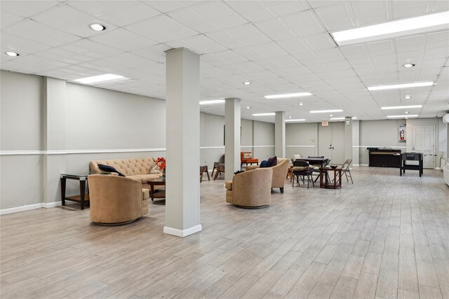 522 Shore Rd Unit 4J, Long Beach, NY 11561 - common area with recessed lighting