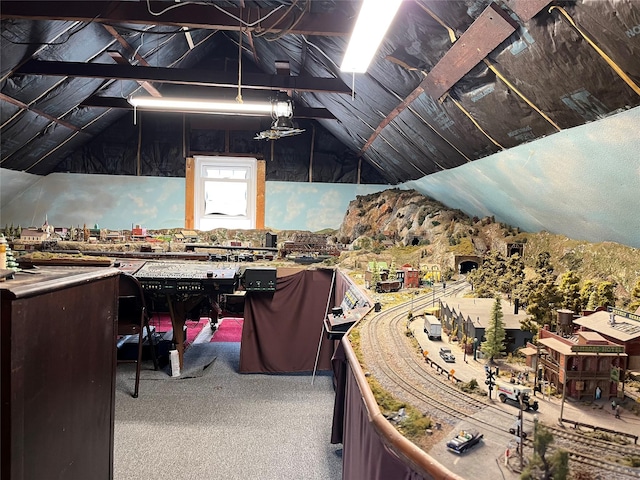 35 Juniper Ave, Mineola, NY 11501 - office space featuring vaulted ceiling and carpet floors