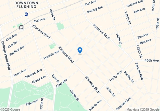 140-37 Cherry Ave Unit 2C, Flushing, NY 11355 - map of property with streets / nearby areas
