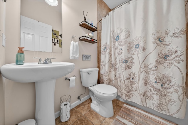 2 Primrose Ln, Chester, NY 10918 - full bathroom with toilet and curtained shower