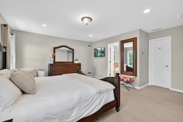 2 Primrose Ln, Chester, NY 10918 - bedroom featuring light carpet, recessed lighting, and ensuite bath