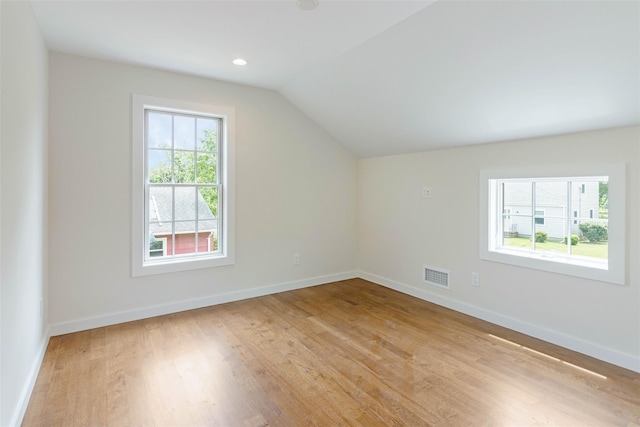 130 Sunset Ln, Greenport, NY 11944 - additional living space featuring light wood finished floors and lofted ceiling