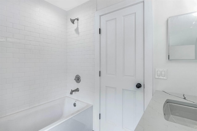 130 Sunset Ln, Greenport, NY 11944 - full bathroom with shower / bathtub combination and vanity