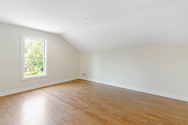 130 Sunset Ln, Greenport, NY 11944 - bonus room featuring lofted ceiling and light wood-style floors